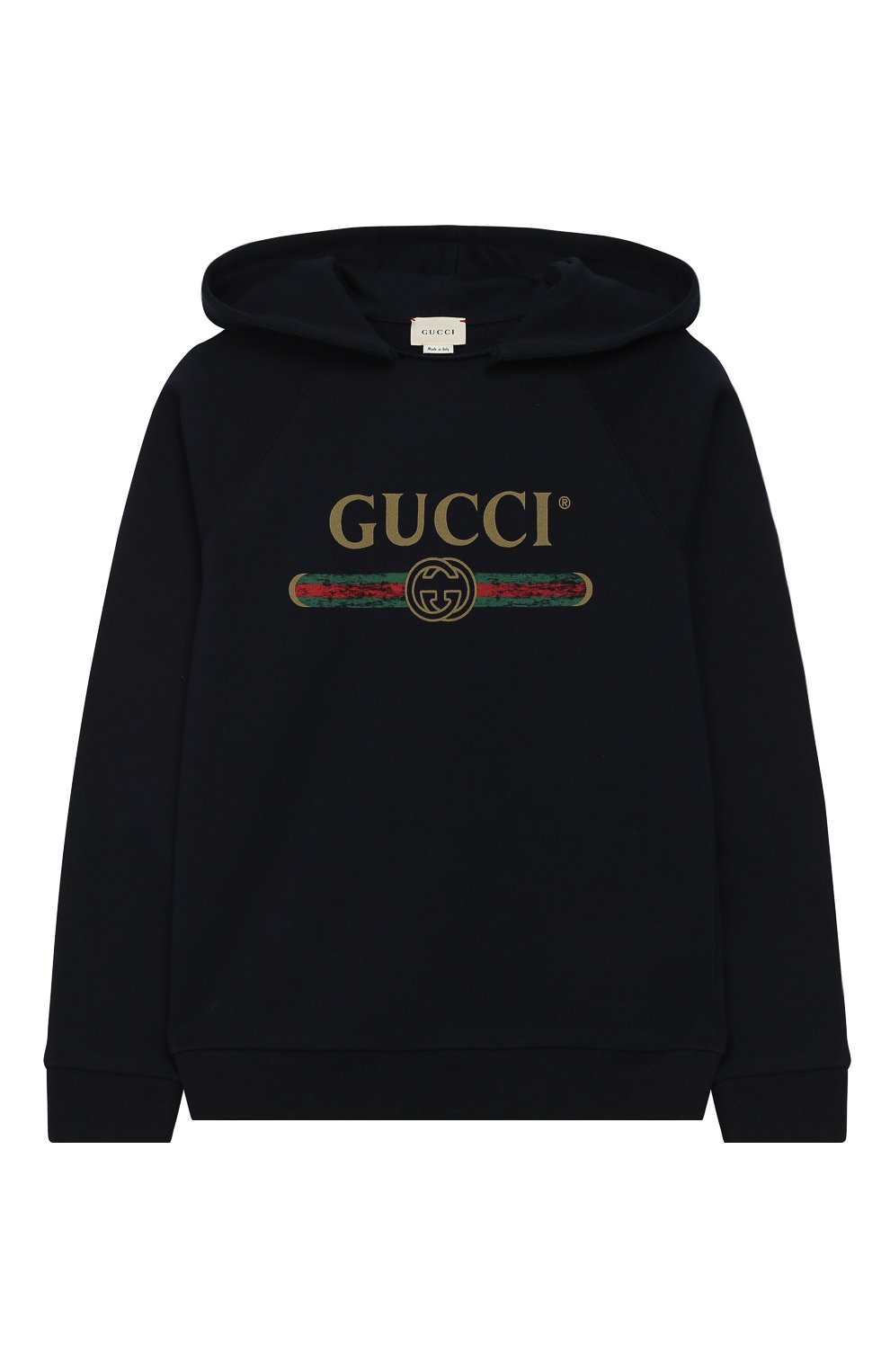 Хлопковое худи с логотипом бренда GUCCI, арт. 532484/X9039, фото 1