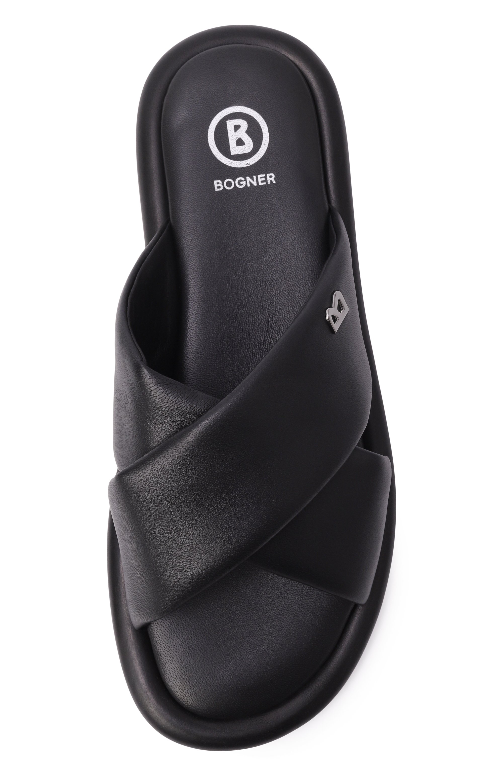 Кожаные шлепанцы portofino BOGNER, арт. 12625151, фото 5