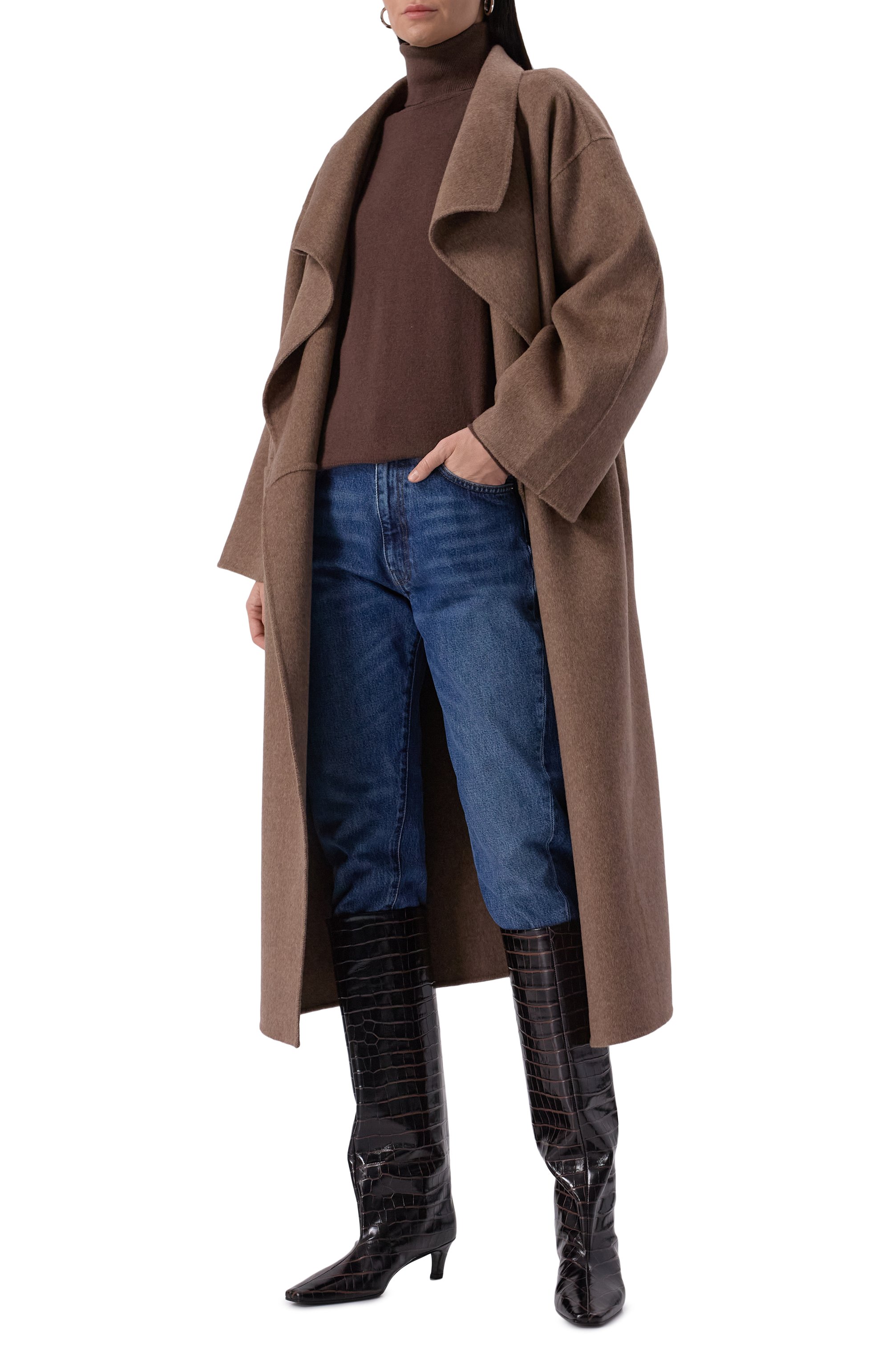 Кожаные сапоги TOTEME, арт. 231-913-847, фото 2