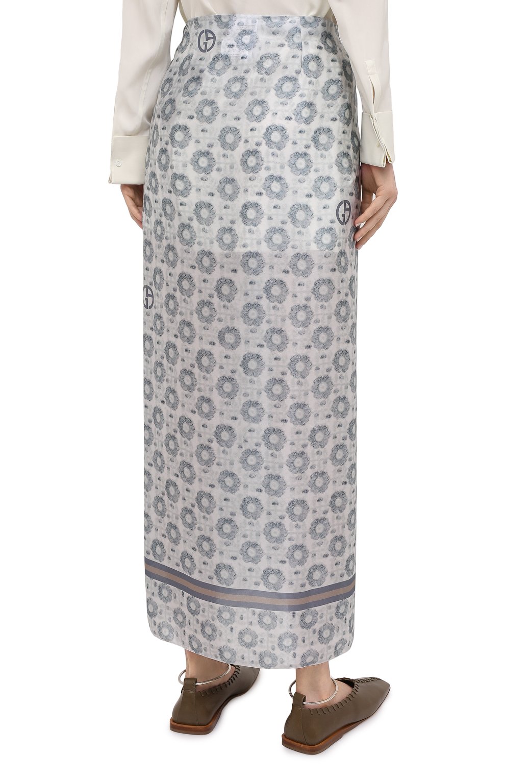 Шелковая юбка GIORGIO ARMANI, арт. 1SHNN050/T02M5, фото 4