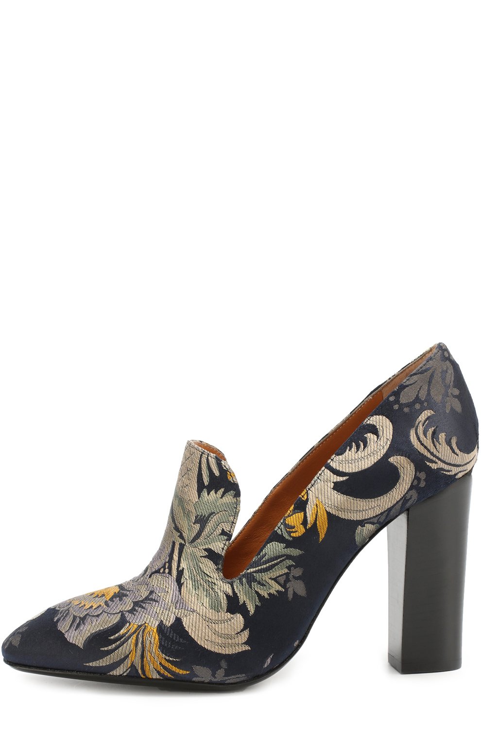 Текстильные туфли с цветочным принтом RALPH LAUREN, арт. 858/XZ19I/XY19I, фото 3