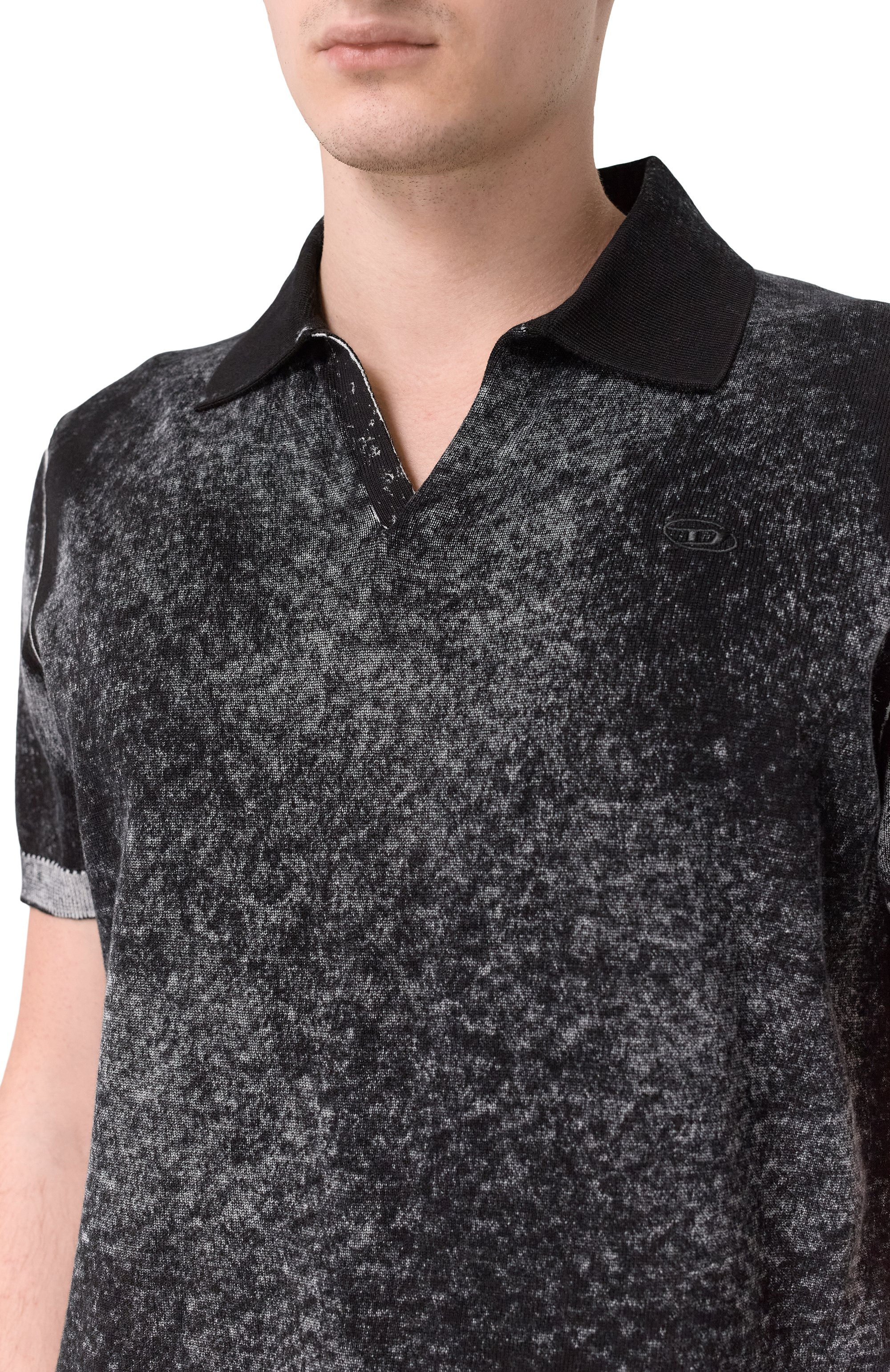 Хлопковое поло DIESEL, арт. A21749/0BKCB, фото 5