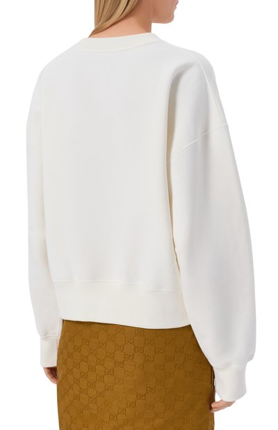 Хлопковый свитшот GUCCI, арт. 837931/XJHQV, фото 4
