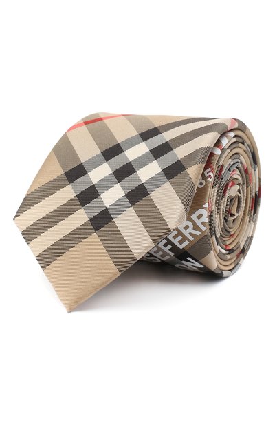 Мужской шелковый галстук BURBERRY, арт. 8037187