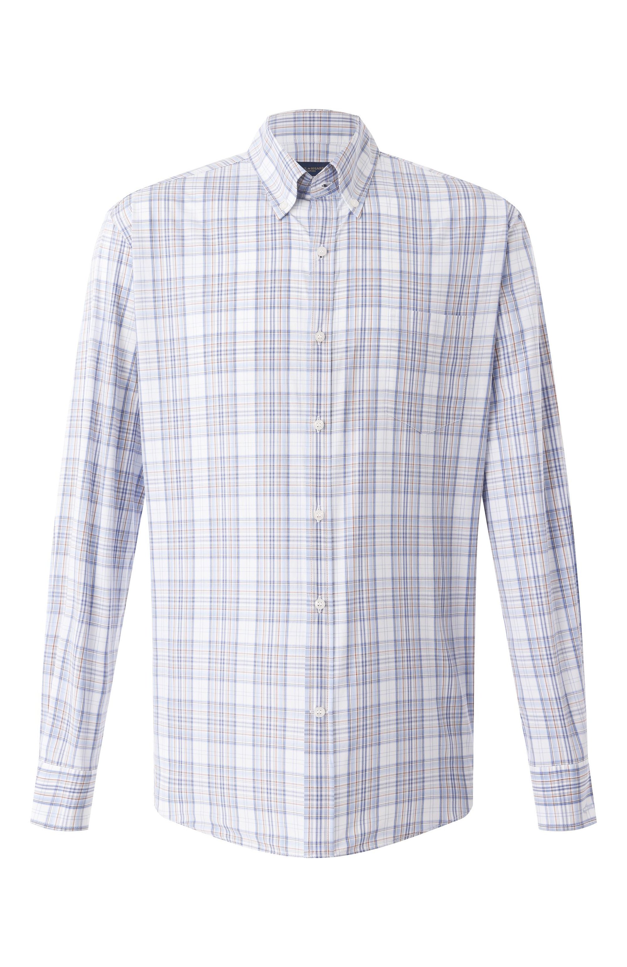 Хлопковая рубашка PAUL&SHARK, арт. 25413130/43, фото 1