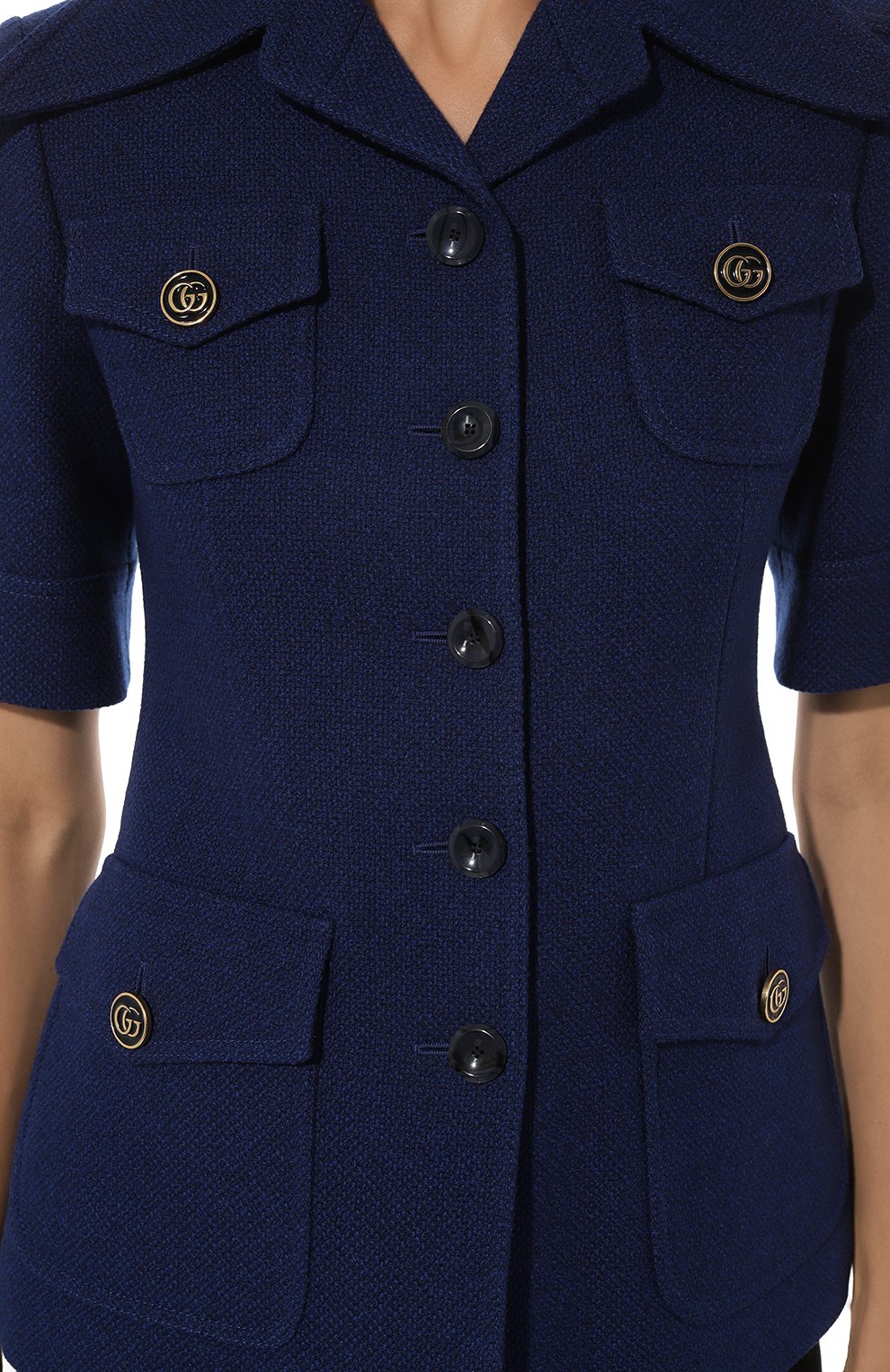 Шерстяной жакет GUCCI, арт. 643286 ZAF6H, фото 5