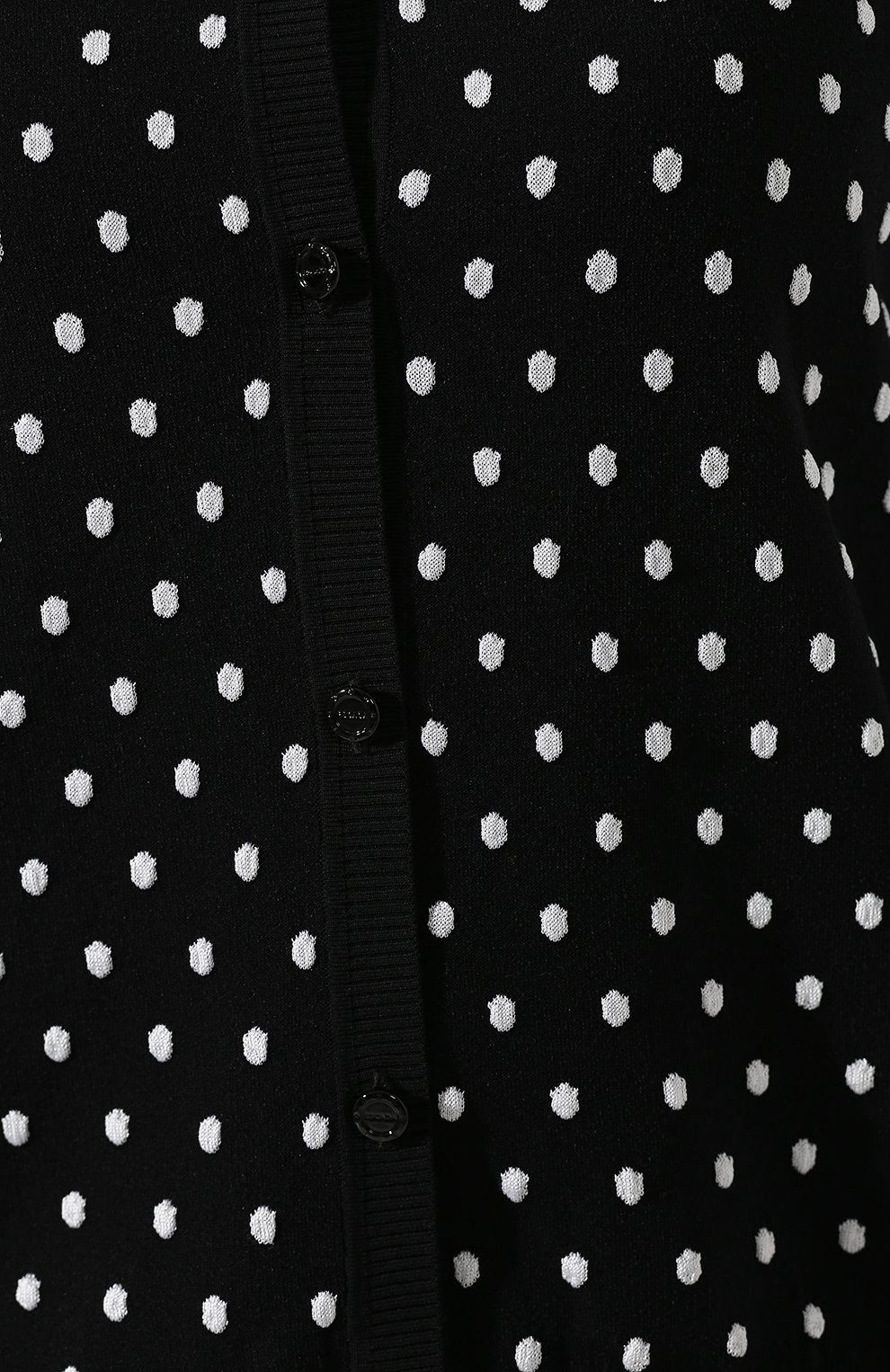 Кардиган из вискозы ESCADA SPORT черно-белого цвета по цене 46850 руб., арт. 5031941, фото 5 Кардиган из вискозы ESCADA SPORT, арт. 5031941, фото 5