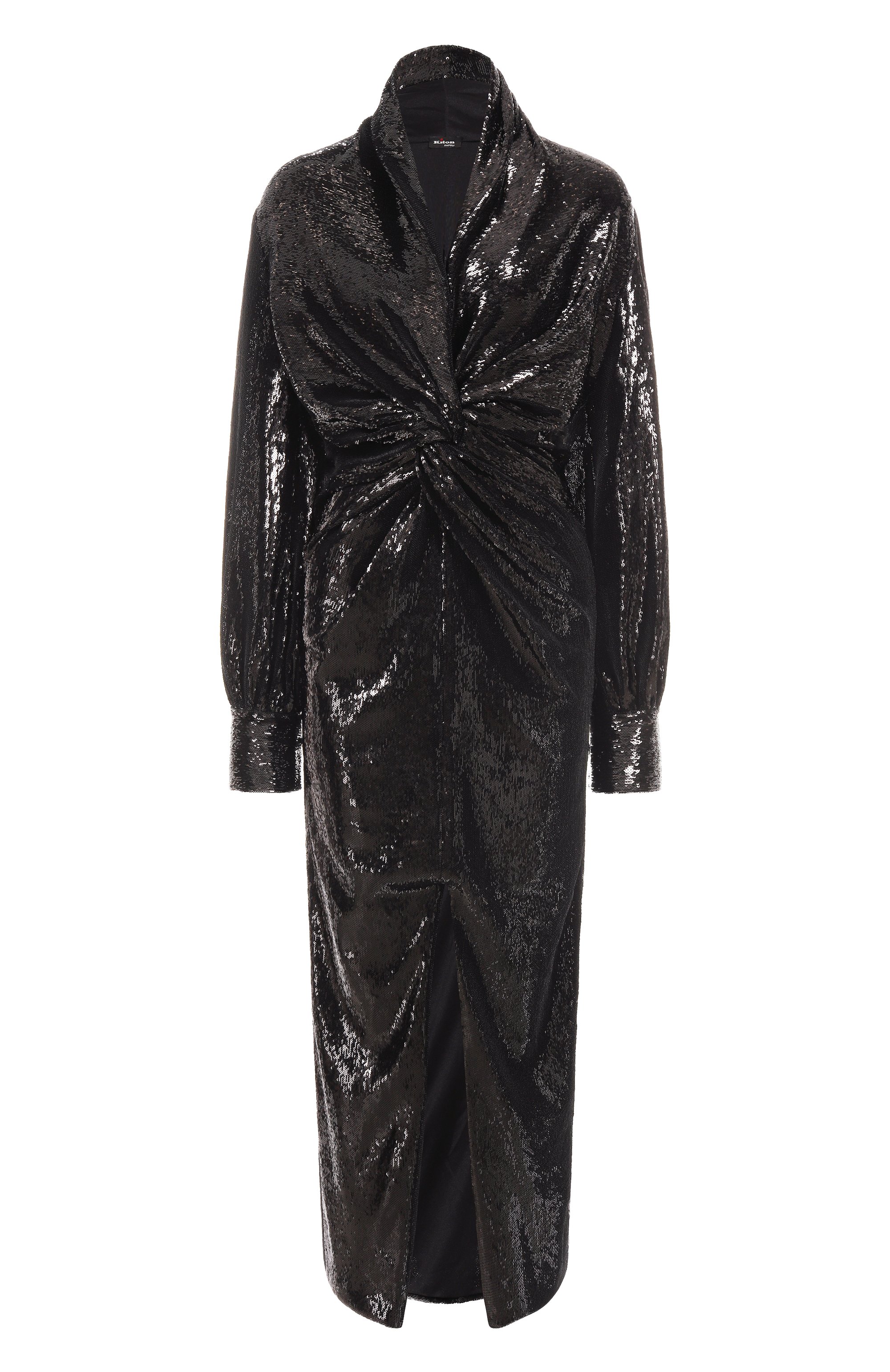 Платье с отделкой пайетка�ми KITON, арт. D60316K0518G01, фото 1