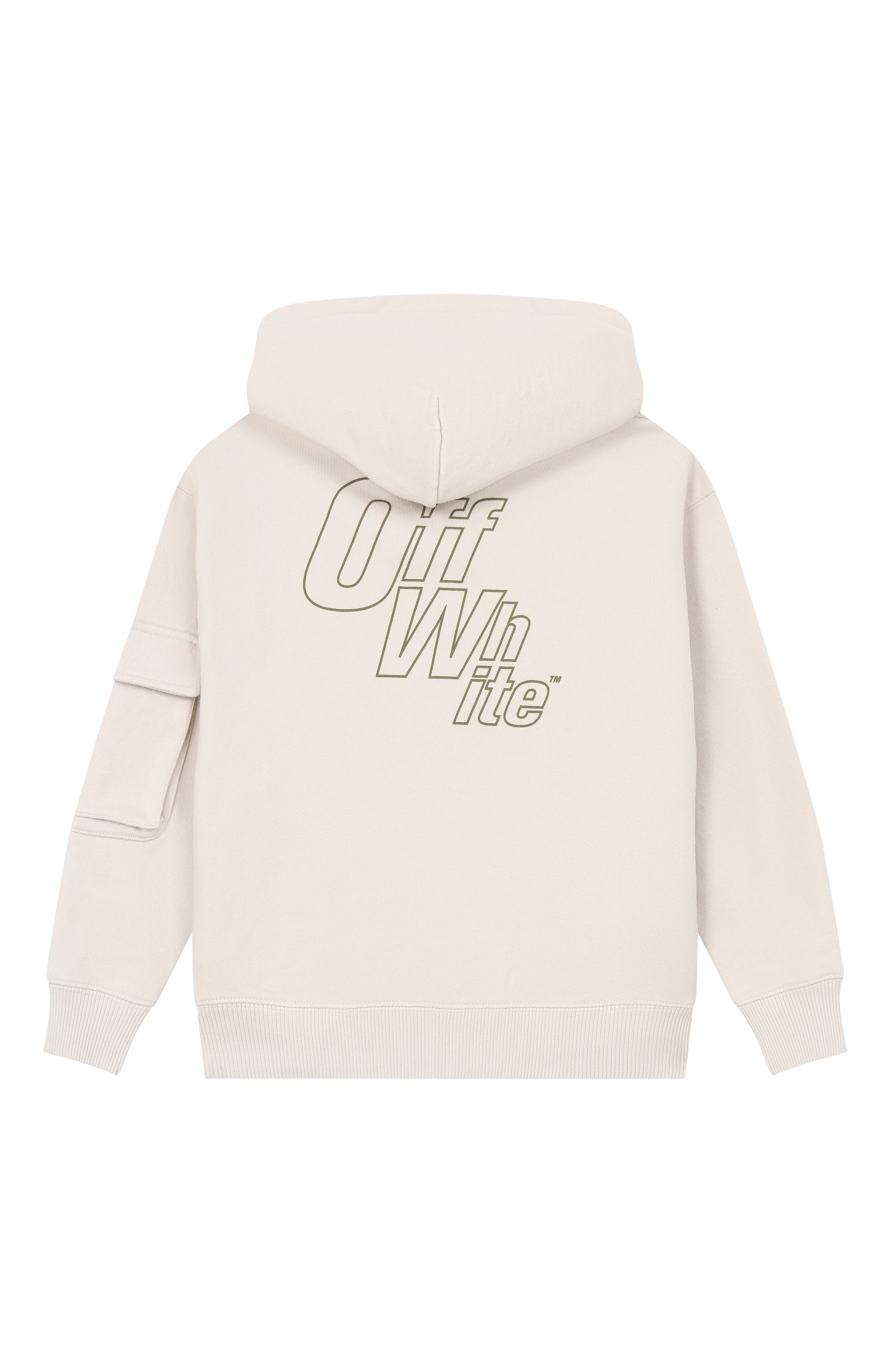 Хлопковая толстовка OFF-WHITE, арт. 0BBE005S26FLE001, фото 2