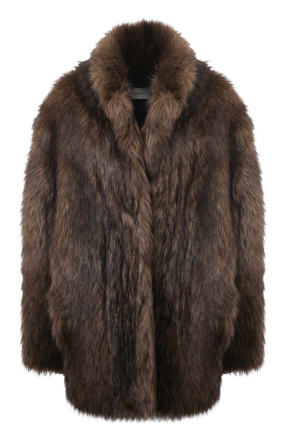 Шуба из экомеха SASHAVERSE, арт. FC002/TL007/nat/W24, фото 1