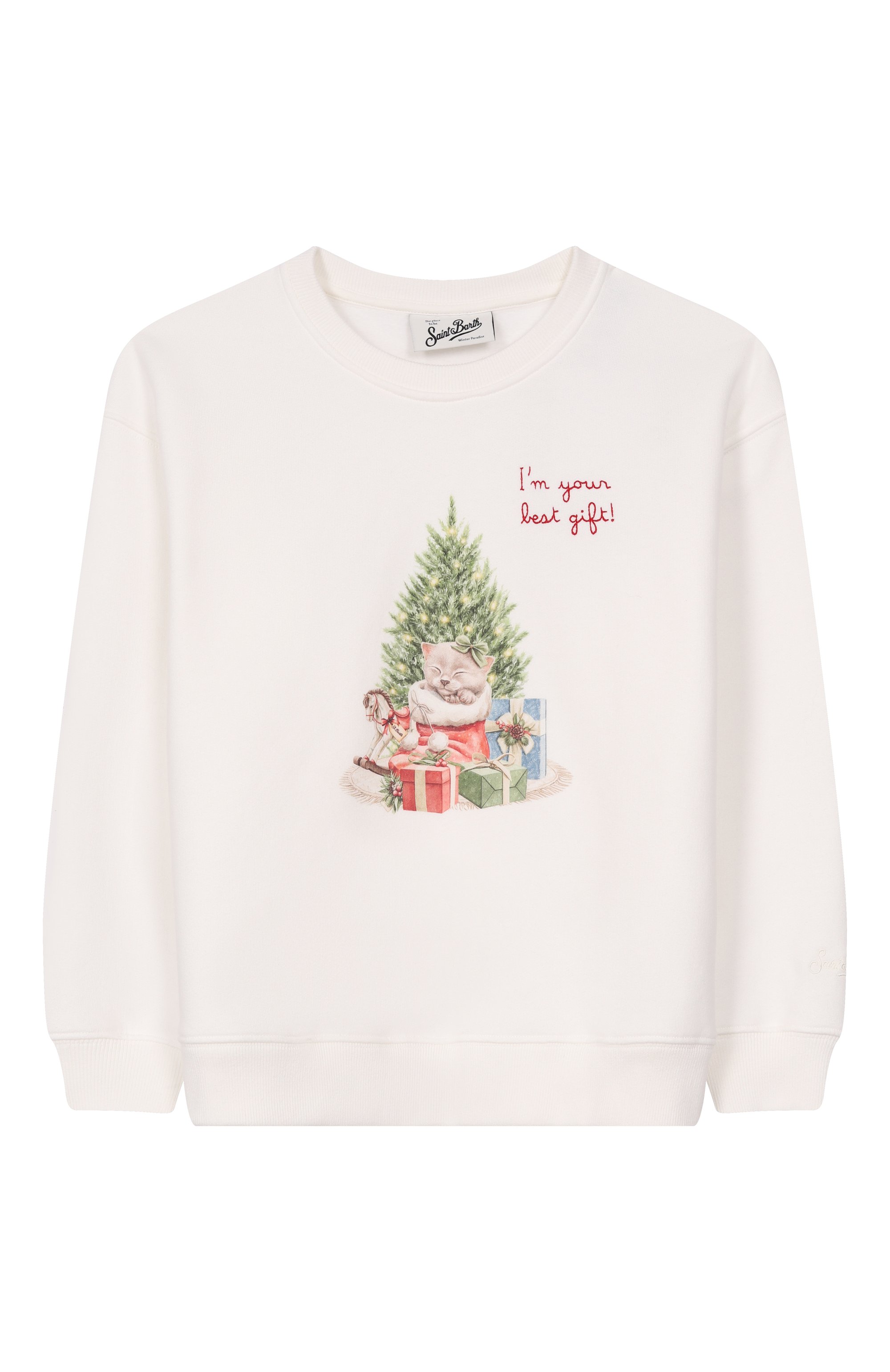 Хлопковый свитшот MC2 SAINT BARTH, арт. BRN0002-01055I/BRI0NY W, фото 1