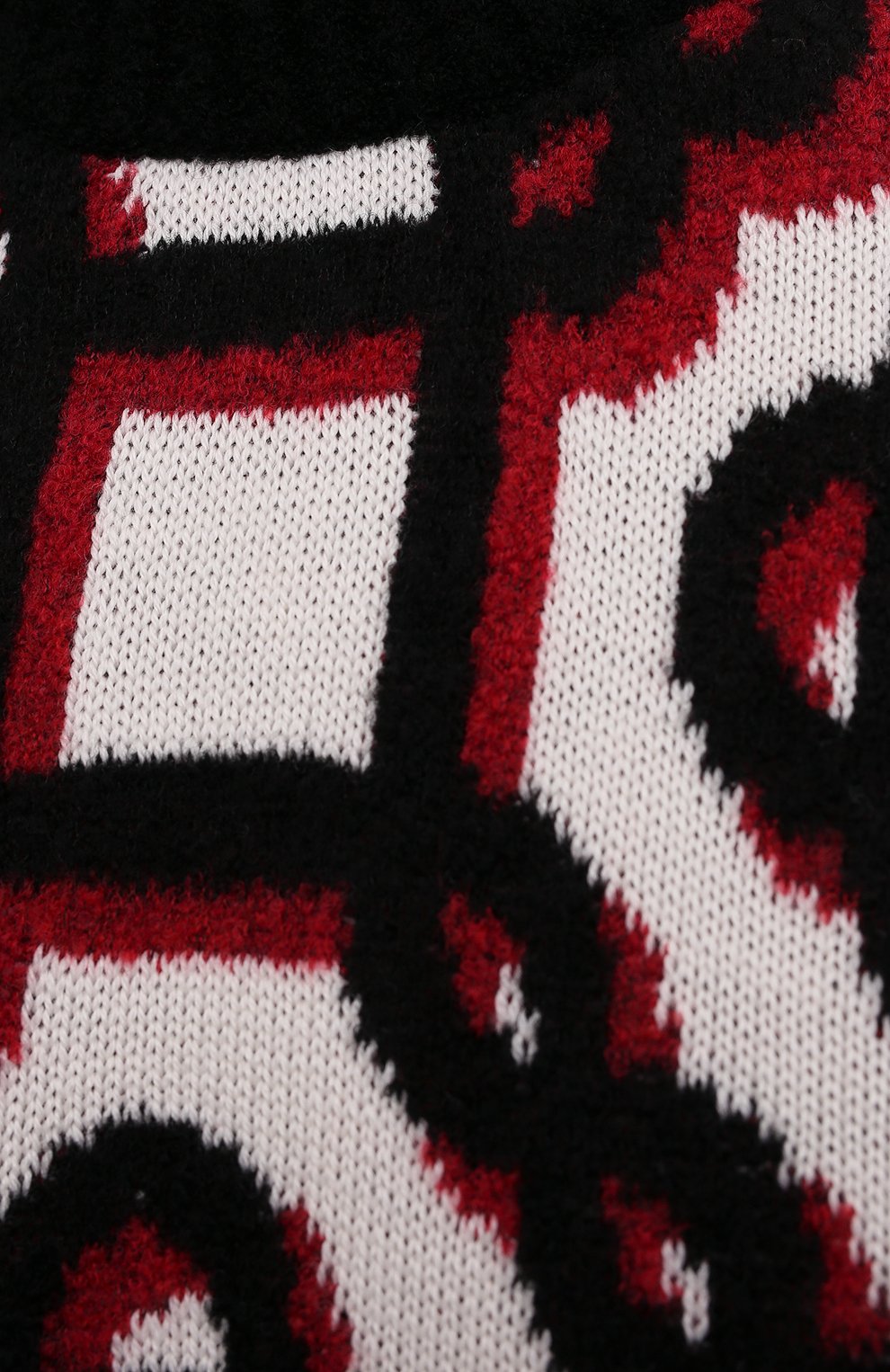 Шерстяной свитер CASABLANCA, арт. MF21-KW-097 0FF WHITE, фото 5