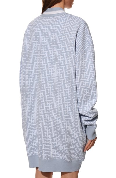 Кардиган из шерсти и льна BALMAIN, арт. WH1K0010/K020, фото 4