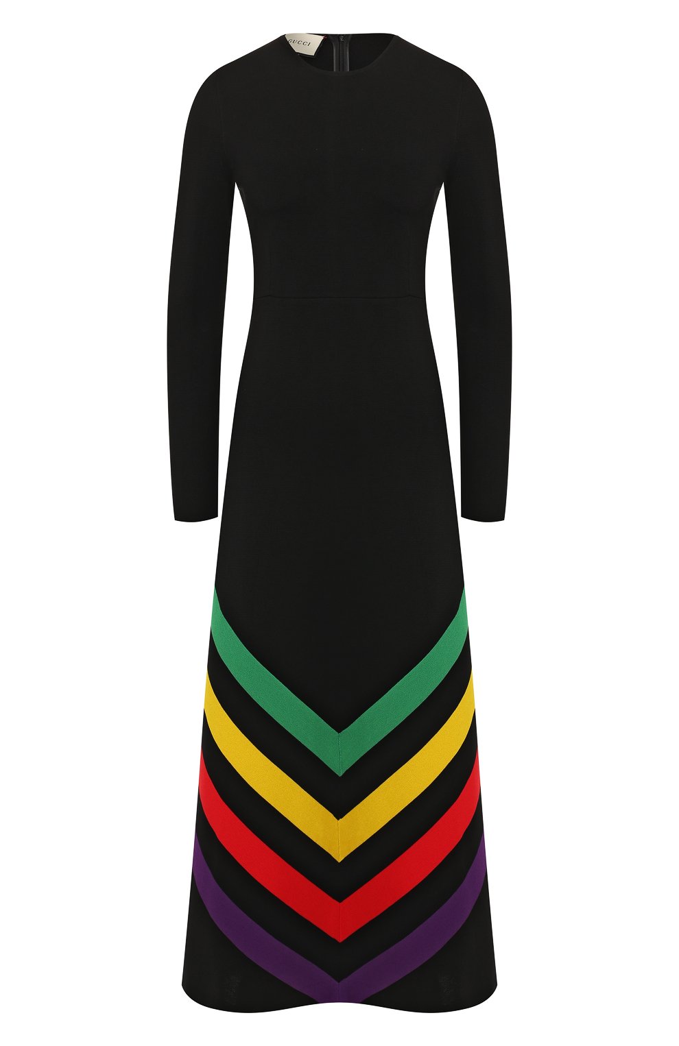Платье из смеси шелка и хлопка GUCCI, арт. 574193/XKART, фото 1