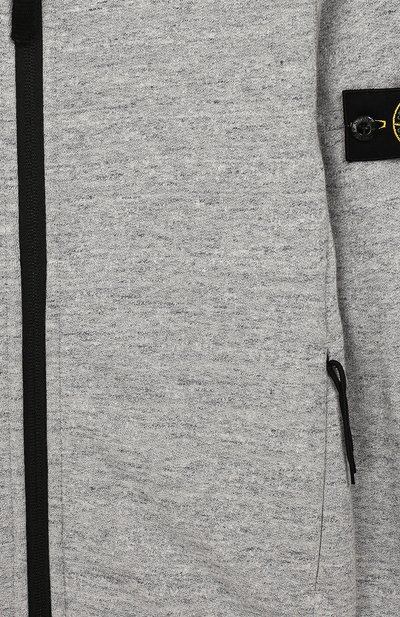 Хлопковая толстовка с капюшоном STONE ISLAND, арт. 711661343/6-8, фото 3