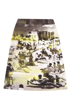 Хлопковая юбка PRADA, арт. P109O-1R17-F0AK5-182, фото 1