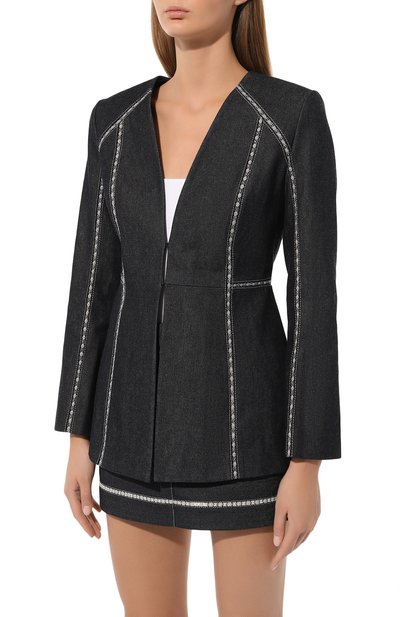 Хлопковый жакет ALEXANDRA GEORGIEVA BY KRESTETSKAYA STROCHKA, арт. H706jns22, фото 3