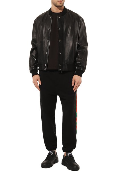 Хлопковые джоггеры the north face x gucci GUCCI, арт. 657490 XJDIP, фото 2