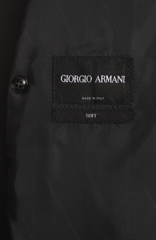 Шерстяной костюм Giorgio Armani GM000007/TE10047 Чёрный  GM000007/TE10047 Фото 9