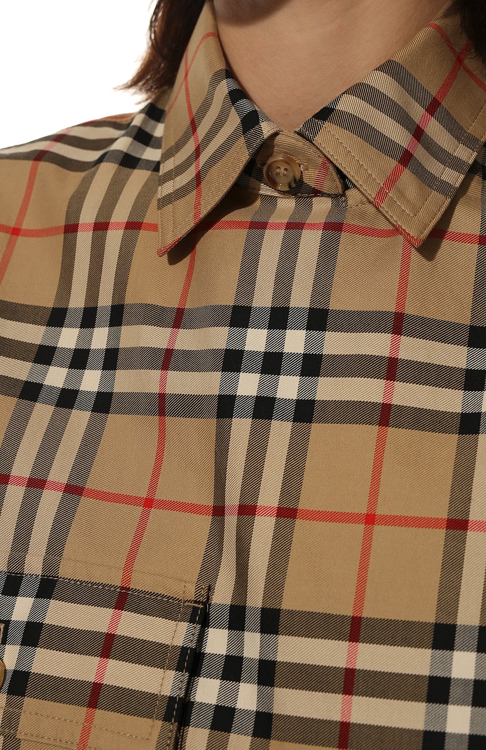 Хлопковое платье BURBERRY, арт. 8048733, фото 5