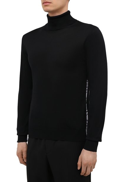 Шелковая водолазка VERSACE, арт. 1001276/1A00595, фото 3