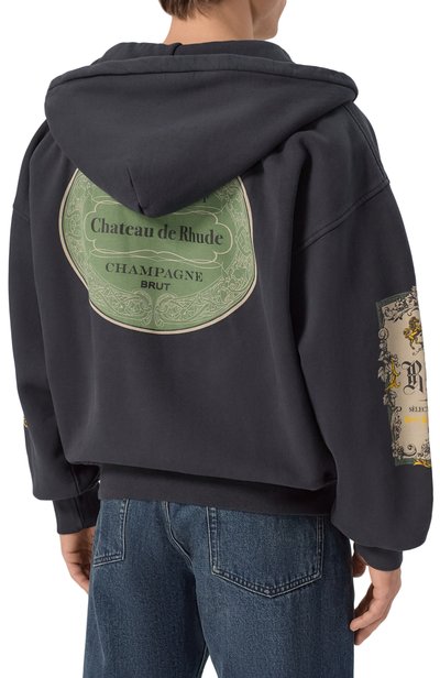 Хлопковая толстовка RHUDE, арт. RHFW26H012012, фото 4
