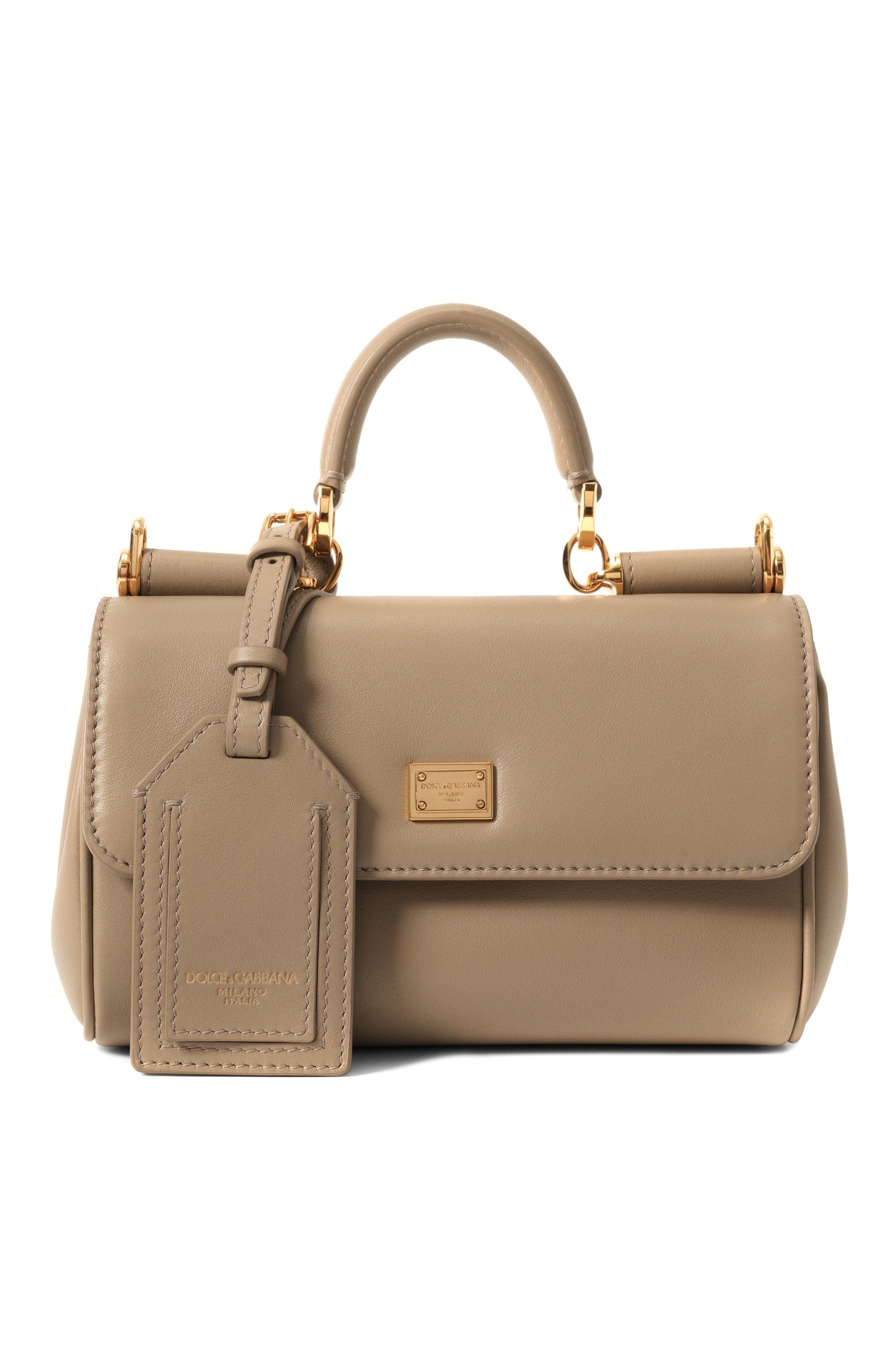 Сумка my sicily mini DOLCE & GABBANA бежевого цвета по цене 199500 руб., арт. BB7864/B7321, фото 1 Сумка my sicily mini DOLCE & GABBANA, арт. BB7864/B7321, фото 1