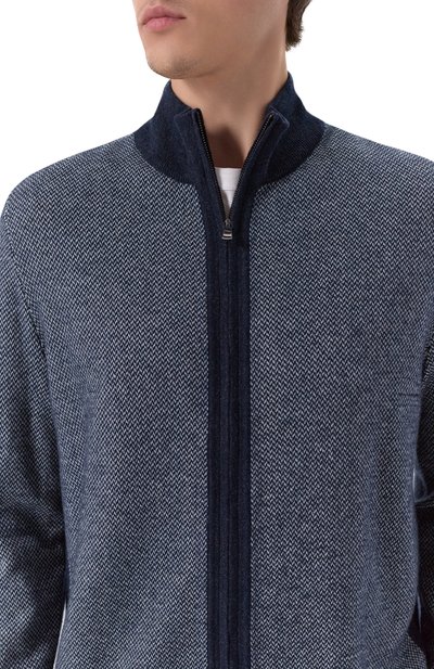 Кардиган из шерсти и хлопка BOSS, арт. 50549950, фото 5