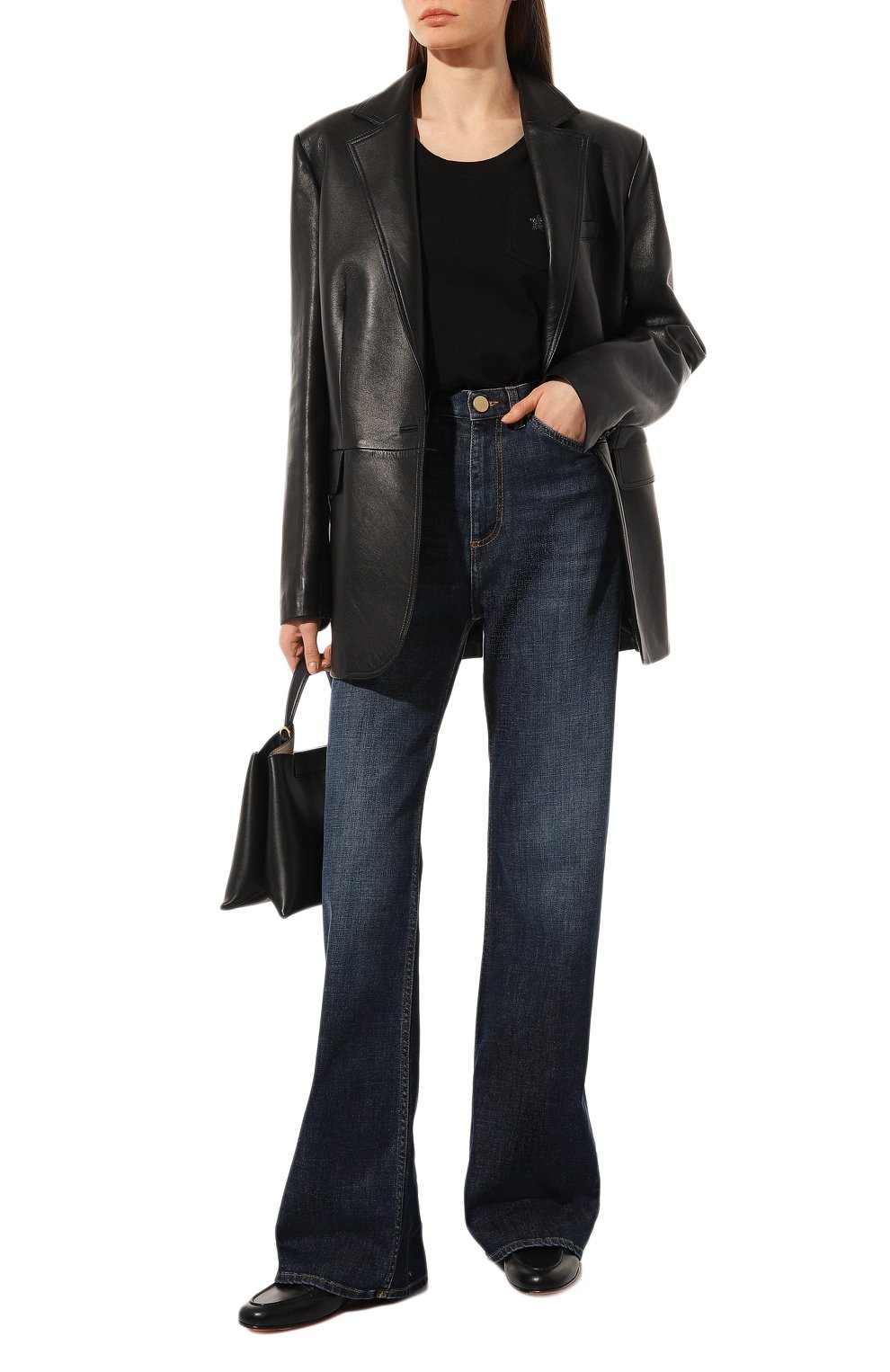 Джинсы LORENA ANTONIAZZI темно-синего цвета по цене 46850 руб., арт. P2359PA28A/4048, фото 2 Джинсы LORENA ANTONIAZZI, арт. P2359PA28A/4048, фото 2