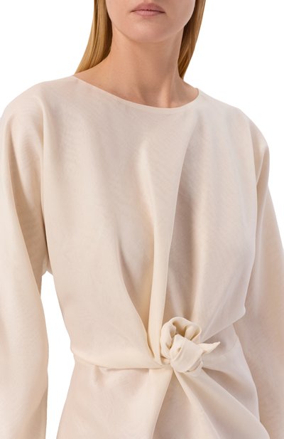 Платье из хлопка и шелка RUBAN, арт. RSS26-10.1.52.10, фото 4