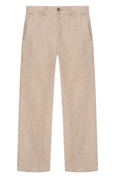 Льняные брюки PAUL & SHARK JUNIOR, арт. WUP007/LUA04/10A-16A