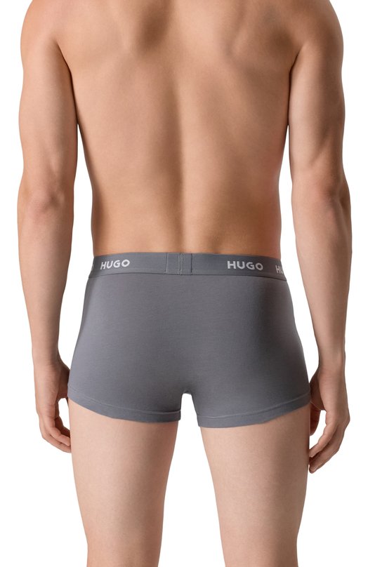 Комплект из трех боксеров HUGO 50532611 Зелёный  50532611 Фото 5