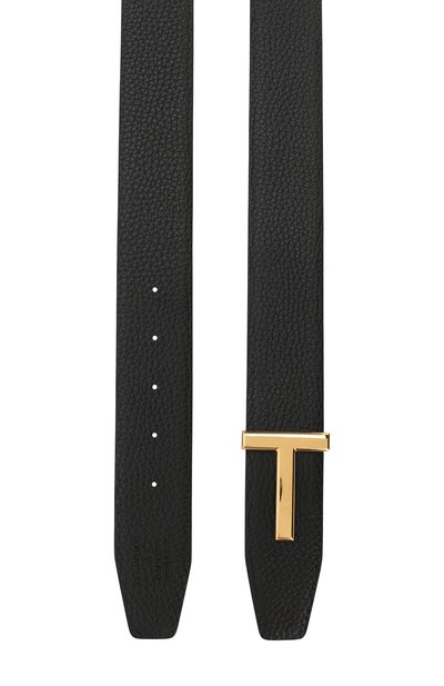 Кожаный ремень с фигурной пряжкой TOM FORD, арт. 118TB178P-CL8, фото 2