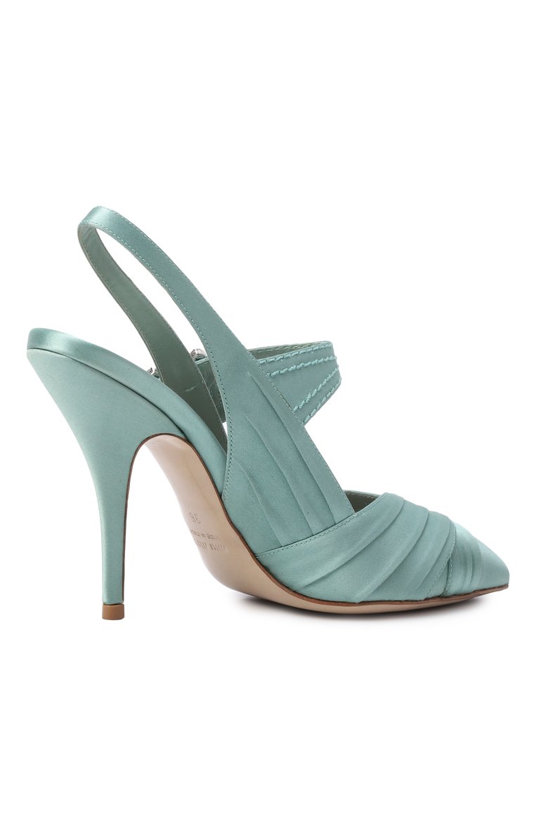 Текстильные туфли MIU MIU, арт. 5I202B-ZIZ-F0092-105, фото 3