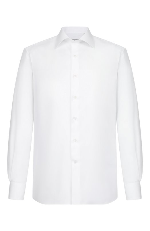 Хлопковая сорочка Stefano Ricci MC003678/BN3138 Белый MC003678/BN3138