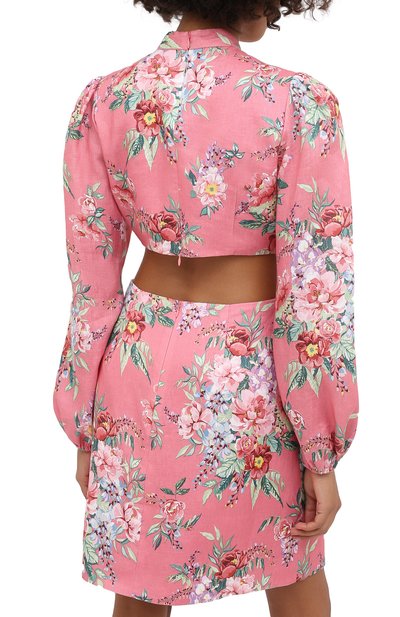 Льняное платье ZIMMERMANN, арт. 7117DBTD/WML, фото 4