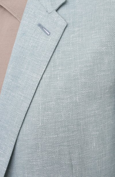 Пиджак изо льна и шерсти ZEGNA, арт. 949540/1DJSS0, фото 5