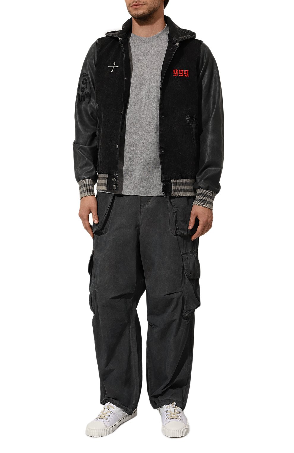 Комбинированный бомбер ksubi x juice wrld KSUBI, арт. MJW23JK001, фото 2