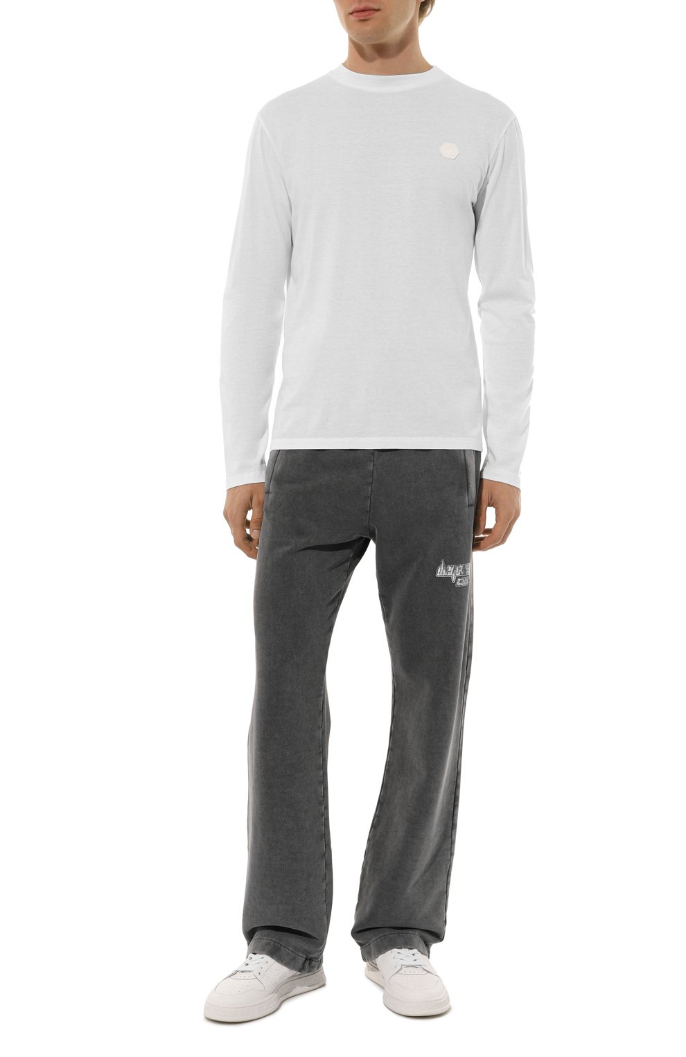 Хлопковый лонгслив DIEGO VENTURINO, арт. D3W4DVTS-MLBASIC-3, фото 2