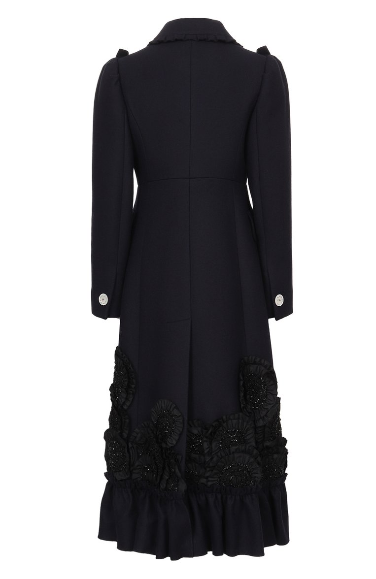 Шерстяное пальто MIU MIU, арт. MS1748-3TE-F0G4F, фото 2