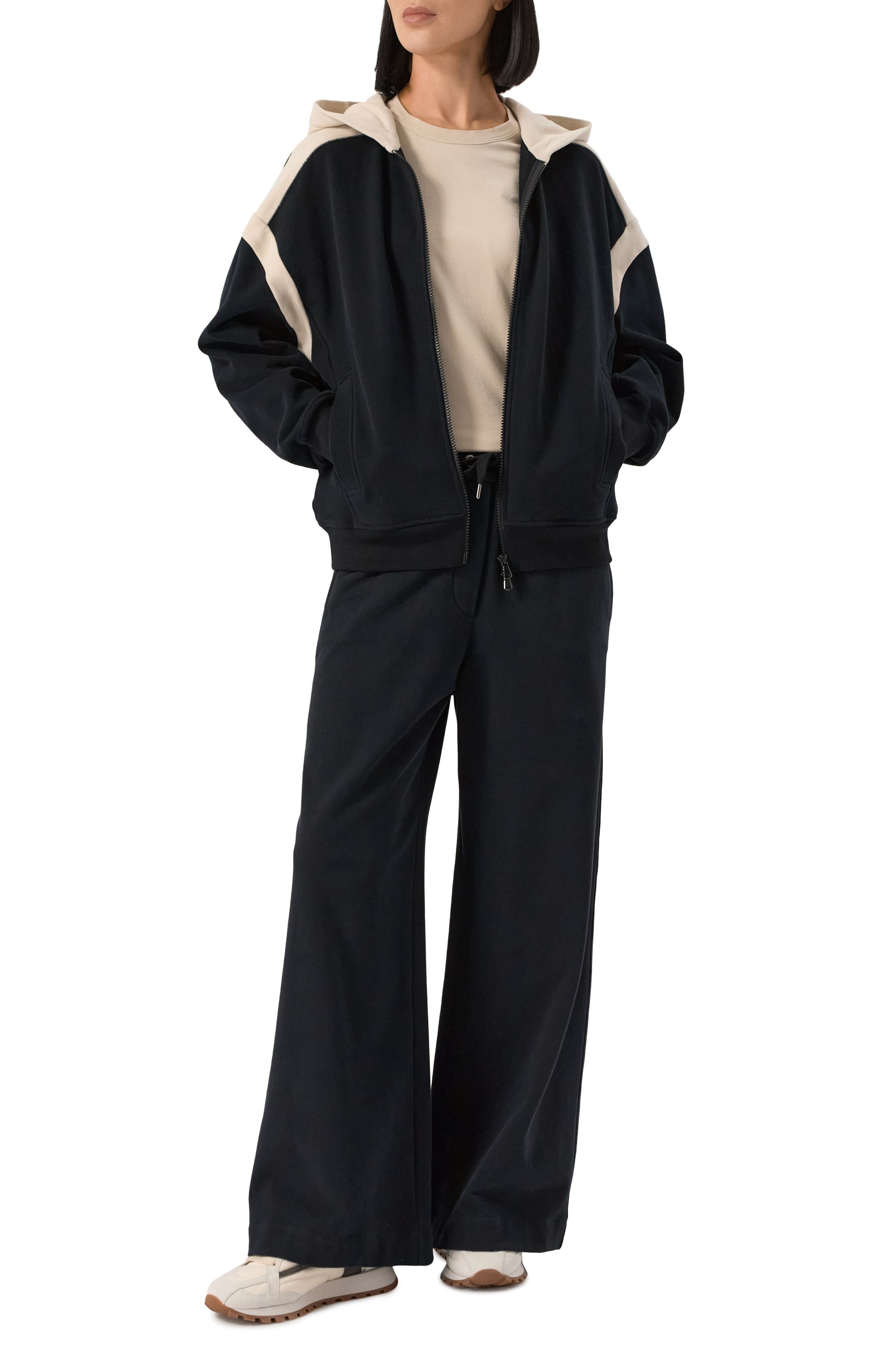 Хлопковая толстовка BRUNELLO CUCINELLI, арт. MN05NVE306, фото 2