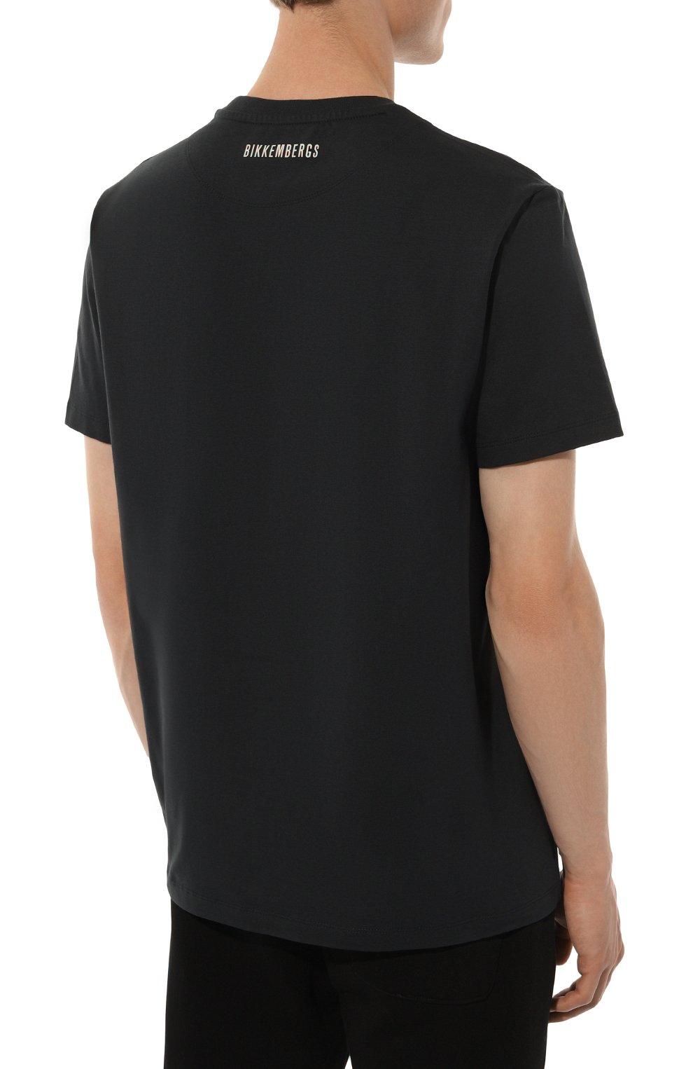 Хлопковая футболка DIRK BIKKEMBERGS, арт. PBMT0255, фото 4