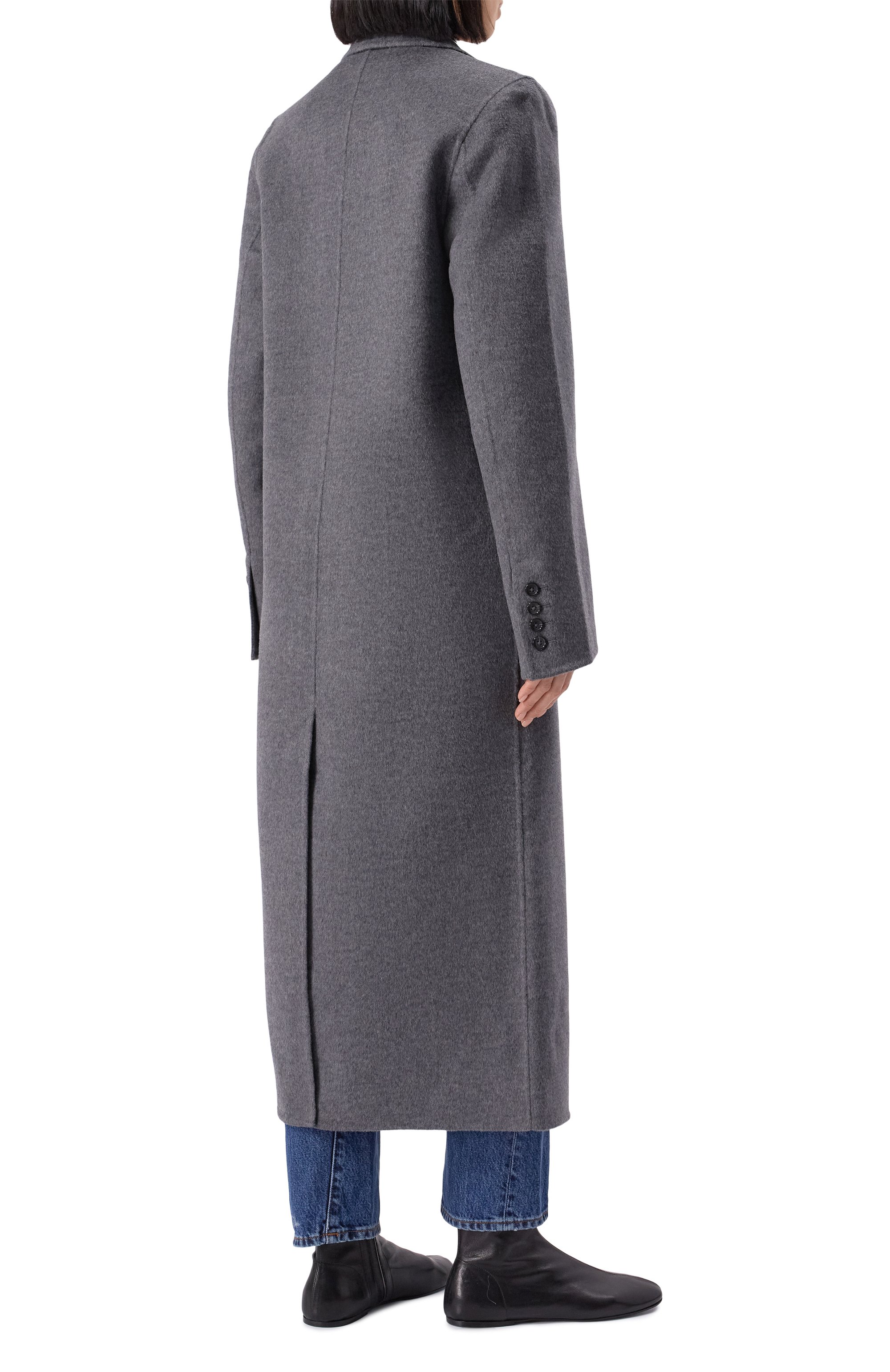 Шерстяное пальто TOTEME, арт. 251-WR04725-FB0006, фото 4