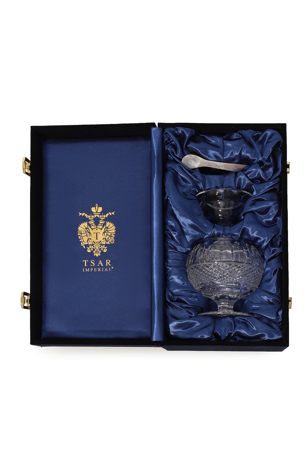 Икорница с ложкой xenia TSAR, арт. 40371, фото 4