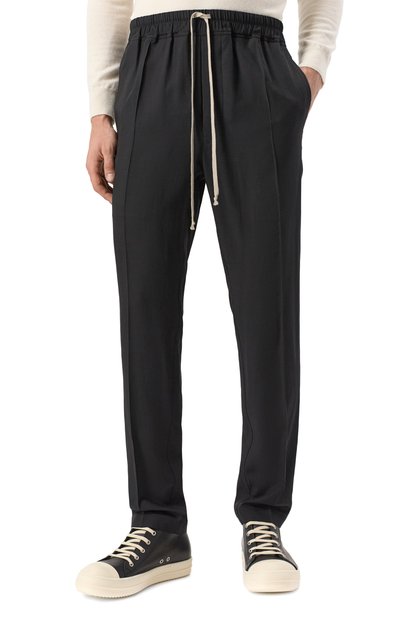 Шерстяные брюки RICK OWENS, арт. RU01E5390/WG, фото 3