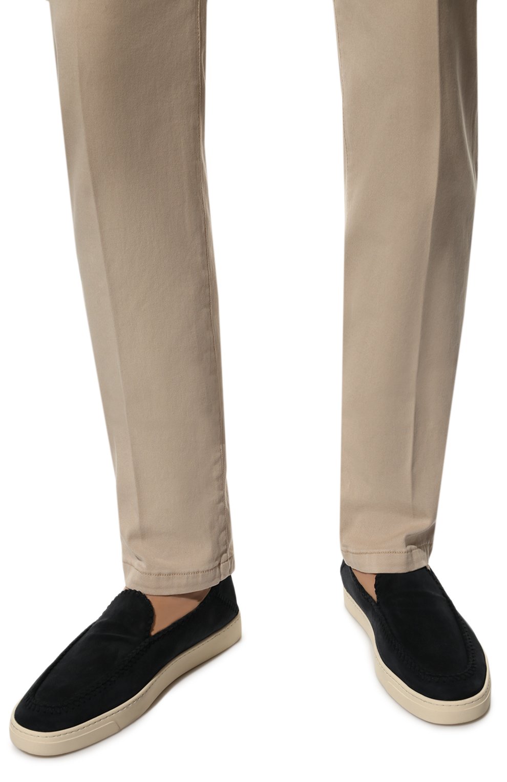 Замшевые лоферы GIORGIO ARMANI, арт. X2X141/XM968, фото 3