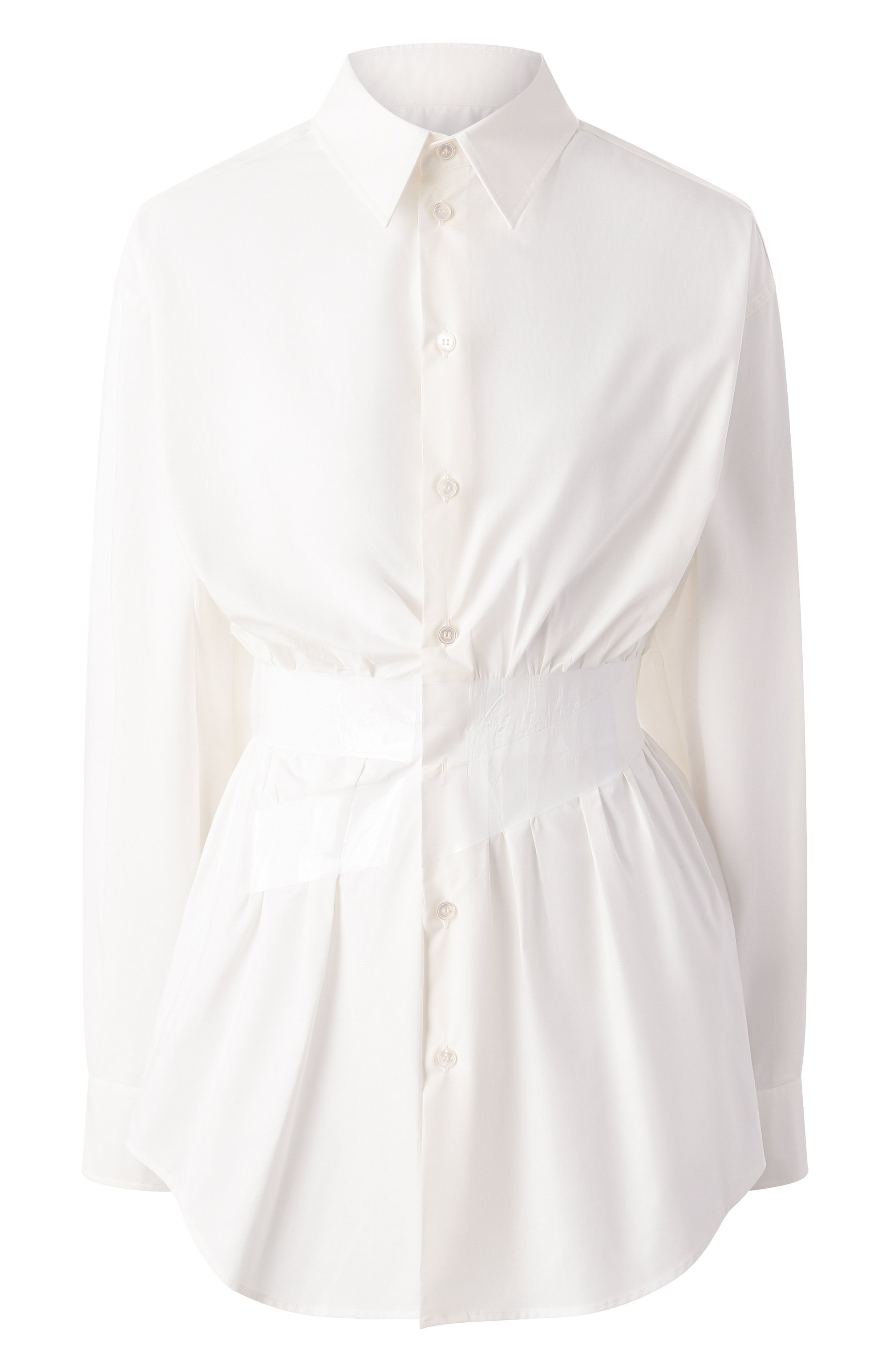 Хлопковая рубашка MM6, арт. S52DT0045/M35256, фото 1