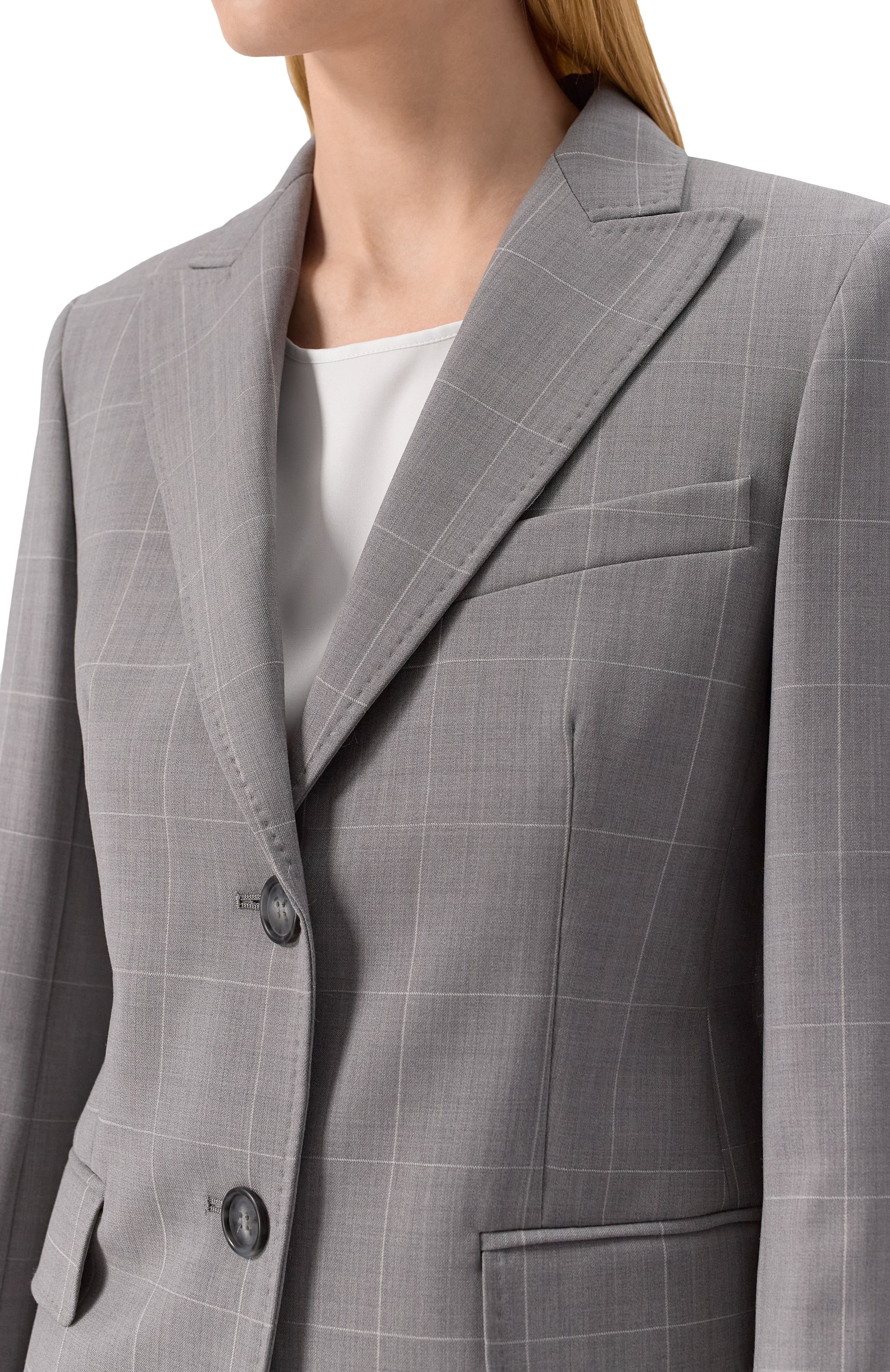 Шерстяной жакет MAX MARA STUDIO, арт. PANN0, фото 5