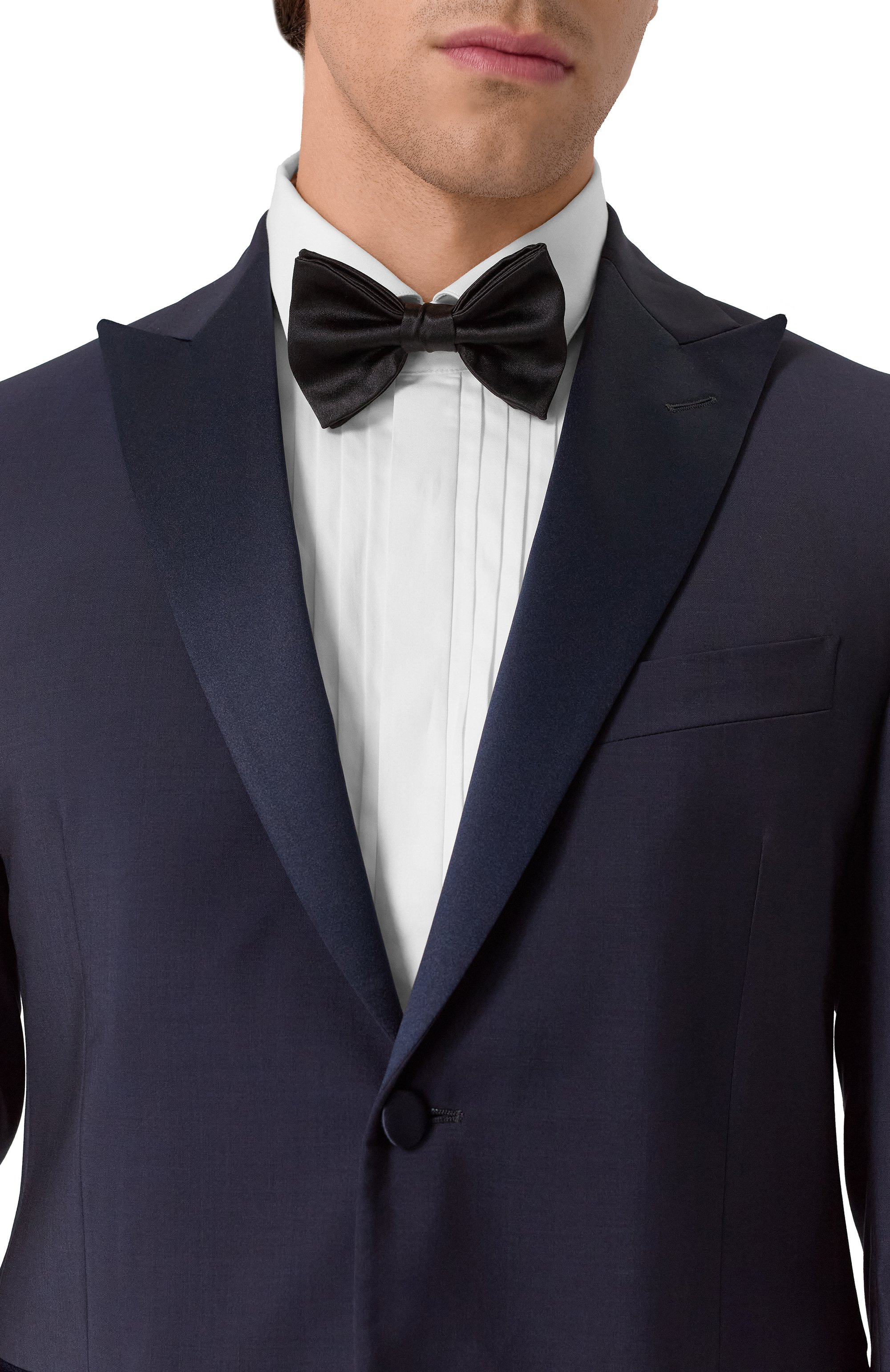 Шелковый галстук-бабочка KITON, арт. UPAPAR-CA-NER, фото 2