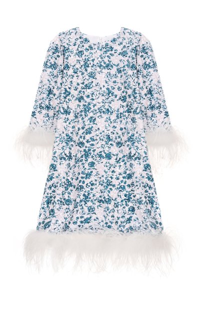 Платье с отделкой пайетками DESIGNERS CAT, арт. 100000K01001873/FEATHER/14-16